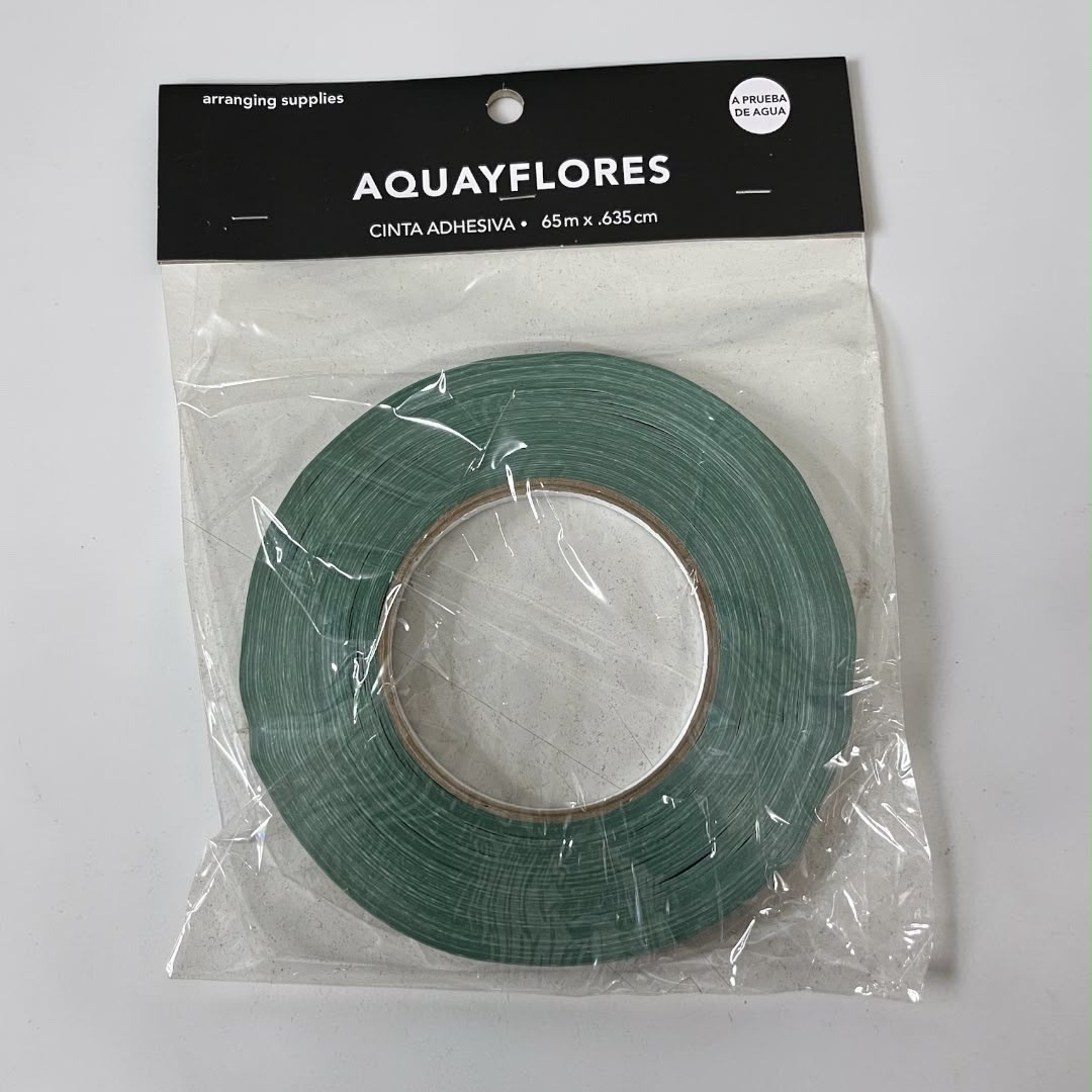 Adhesivo Tape Verde a Prueba de Agua 65 Mts.