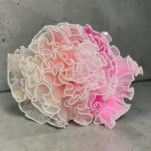 Malla Organza Perlas 4,11mts largo