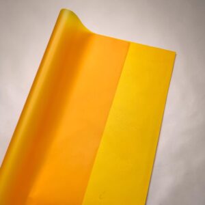 Papel Coreano Liso Semi-Translúcido Naranja 20 pliegos 57×56 cm