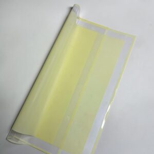 Papel Coreano Franja Transparente Crema 20 Unid. 57×56cm