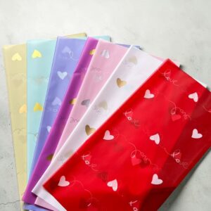 Papel Coreano Semitranslúcido Amor 20 pliegos 57x56cms